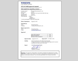 通过Volvo